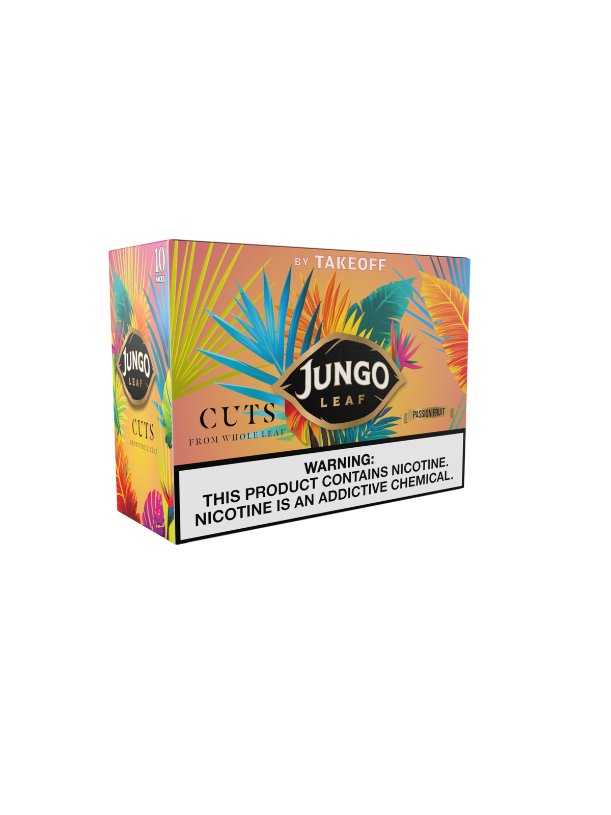 Jungo Leaf Cuts | Passion Fruit | 10ct Box