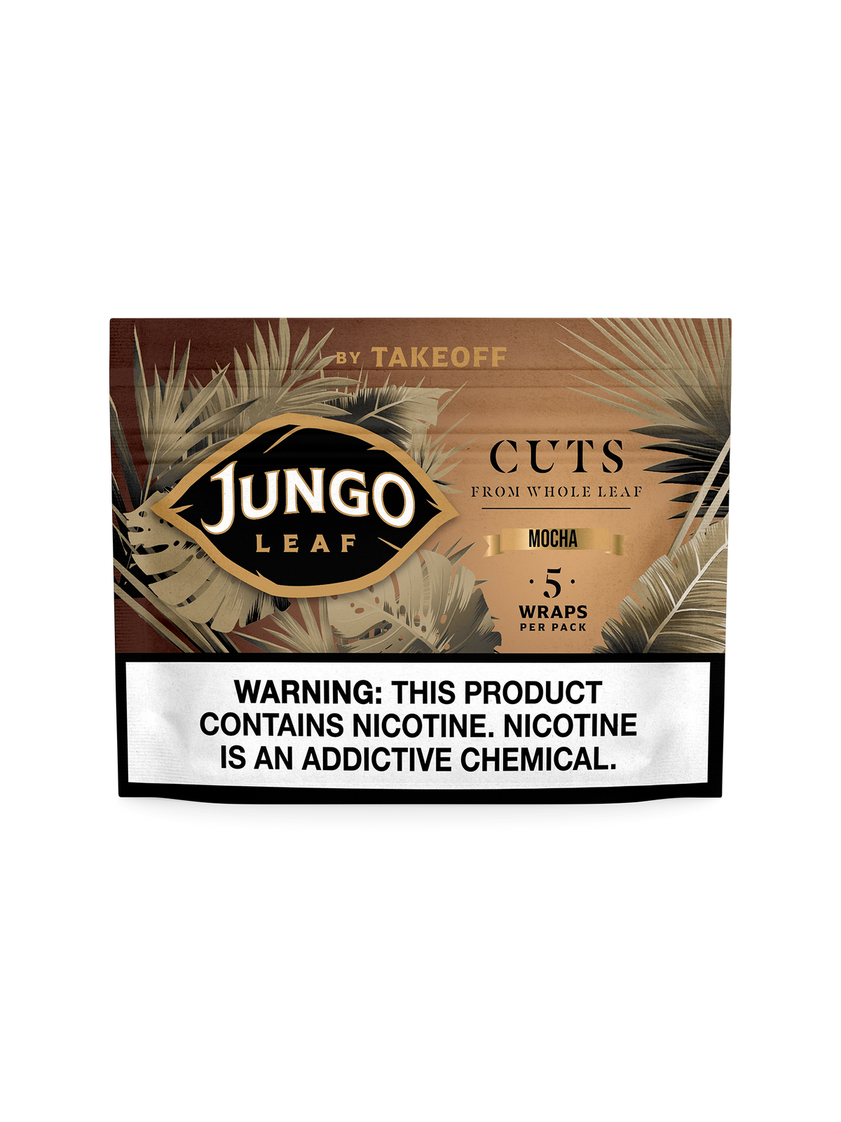 Jungo Leaf Cuts | Mocha | Single