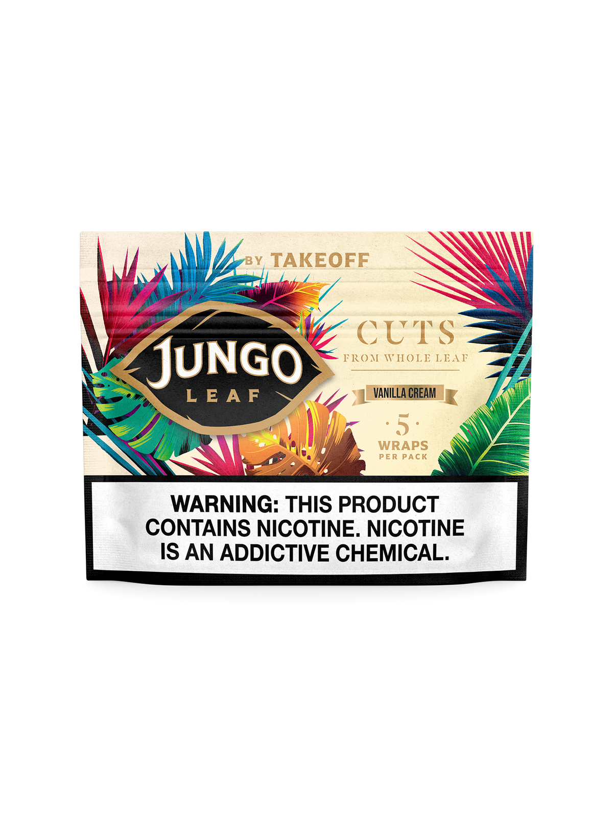 Jungo Leaf Cuts | Vanilla Cream | Single