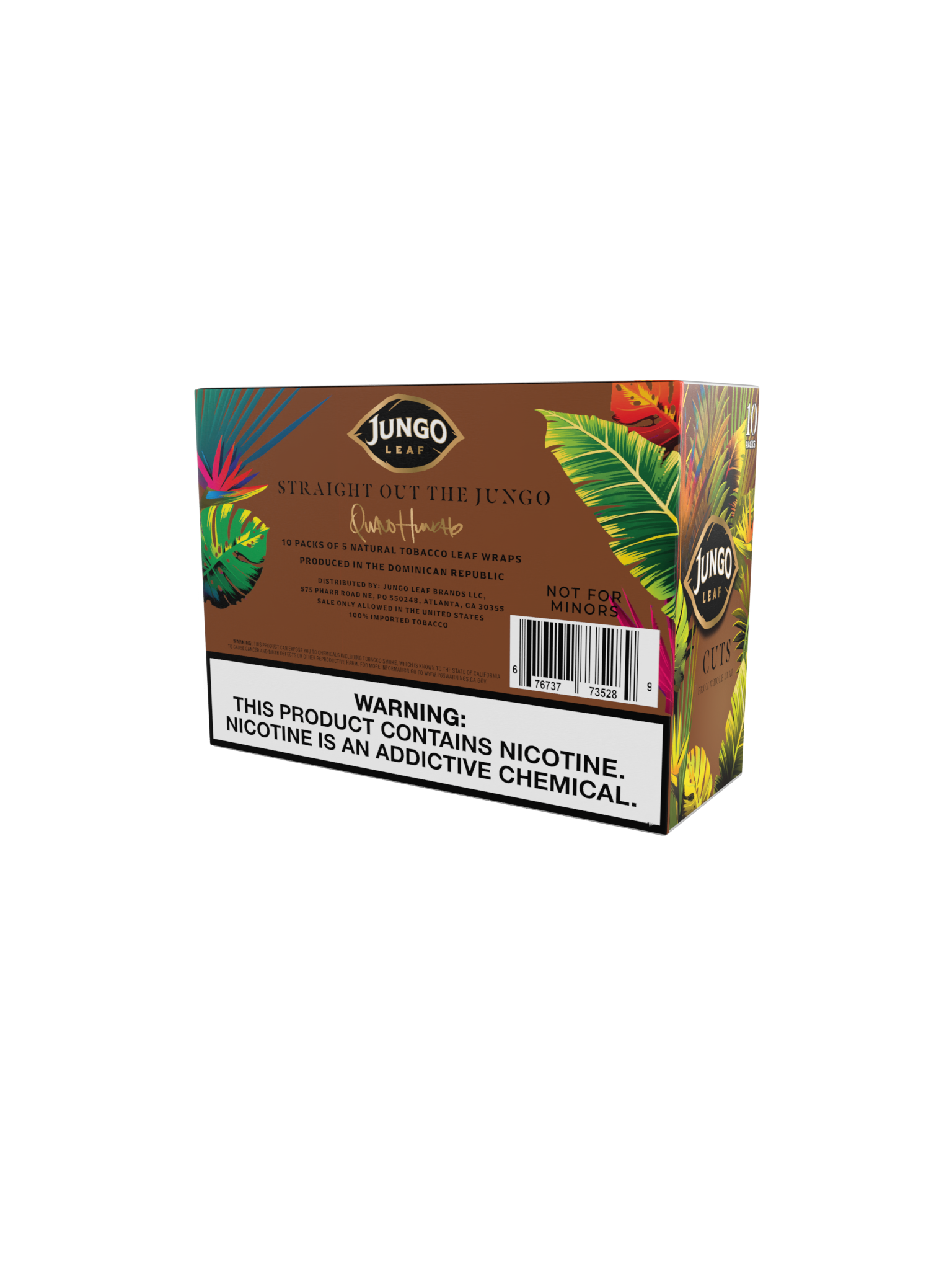 Jungo Leaf Cuts | Coffee | 10ct Box