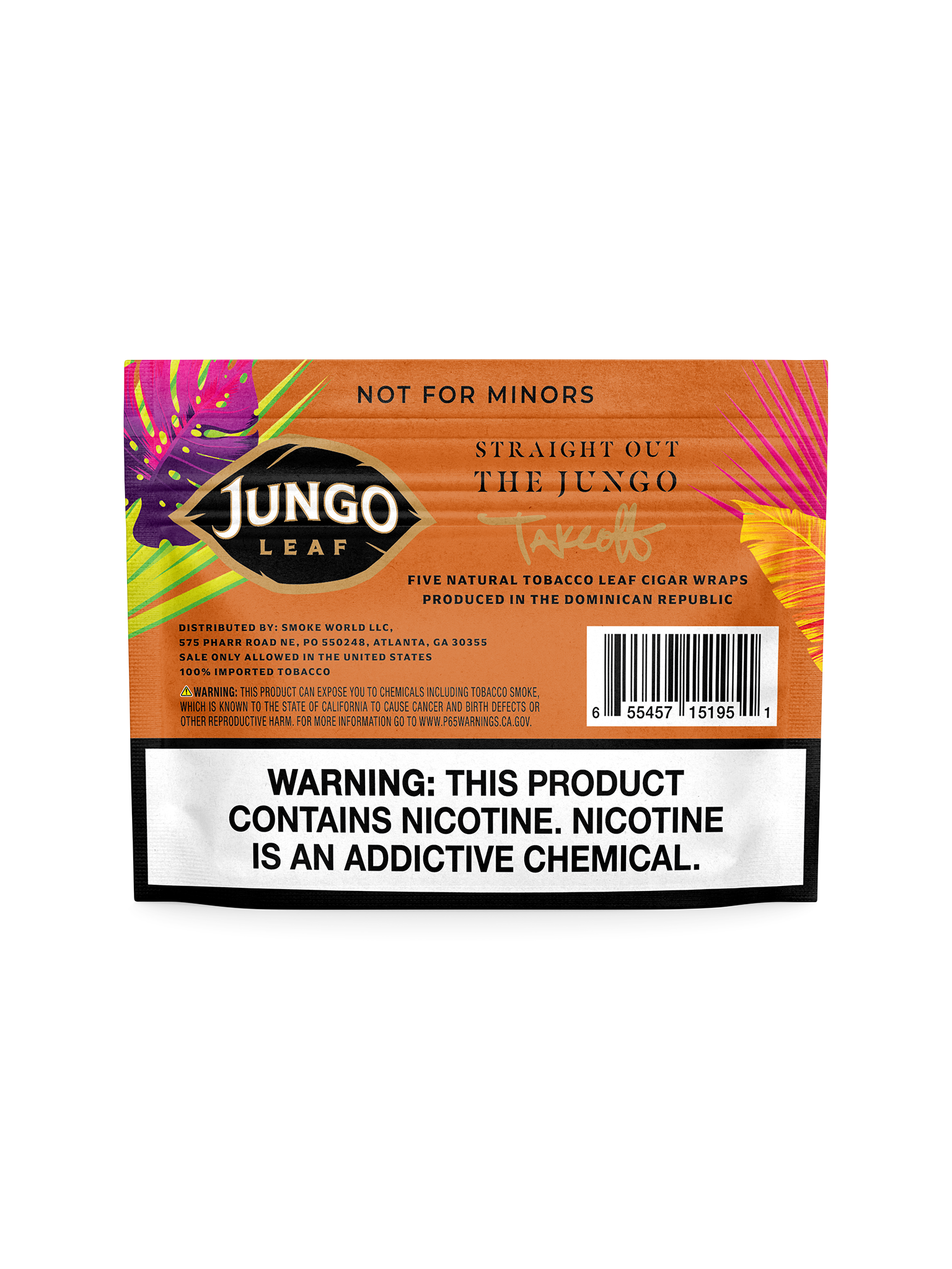 Jungo Leaf Cuts | Honey Bourbon | Single