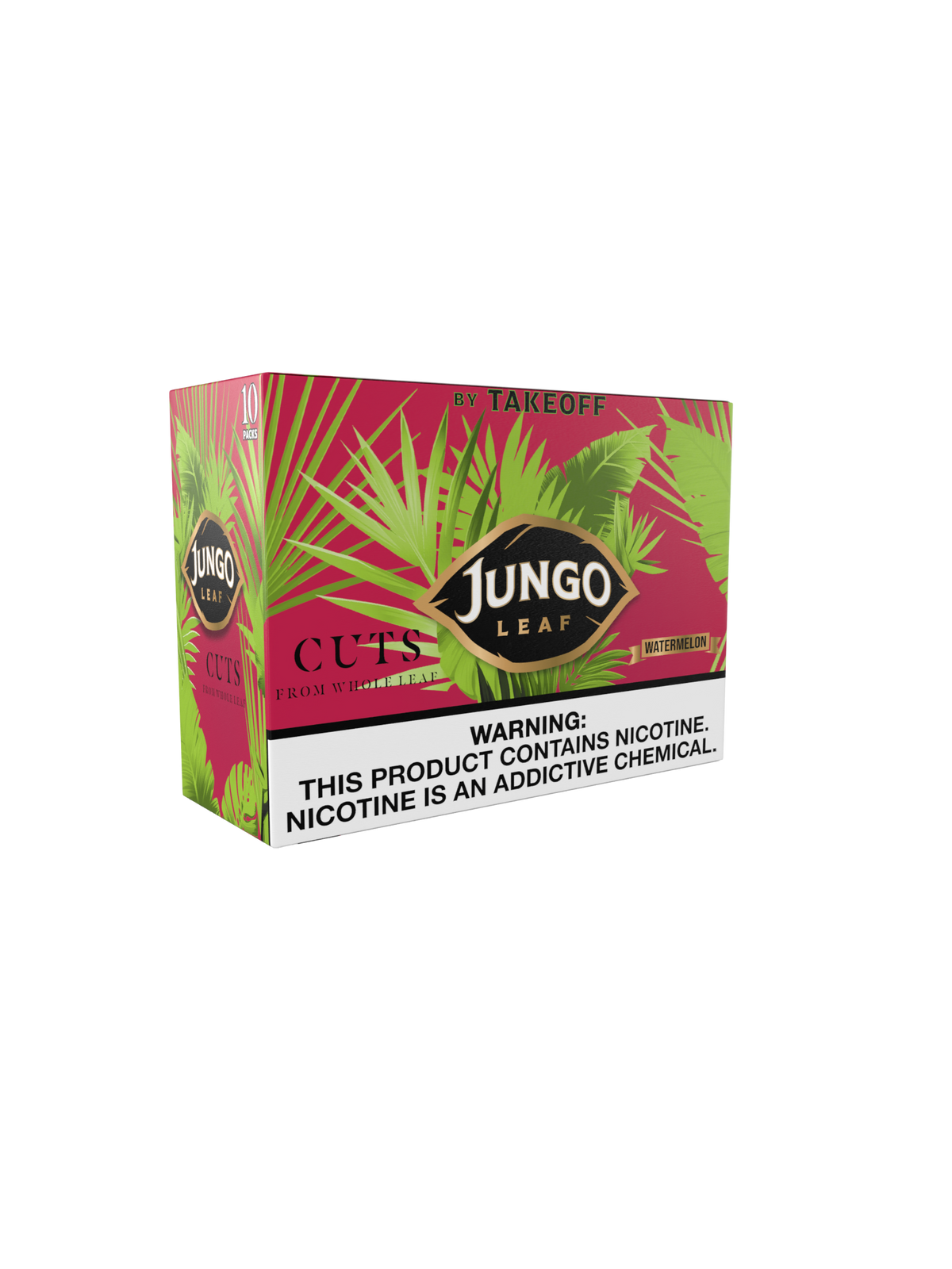 Jungo Leaf Cuts | Watermelon | 10ct Box